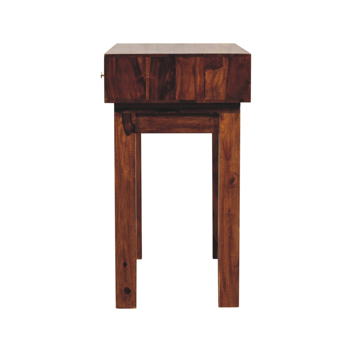 Tula Writing Desk | Chestnut Solid Mango Wood