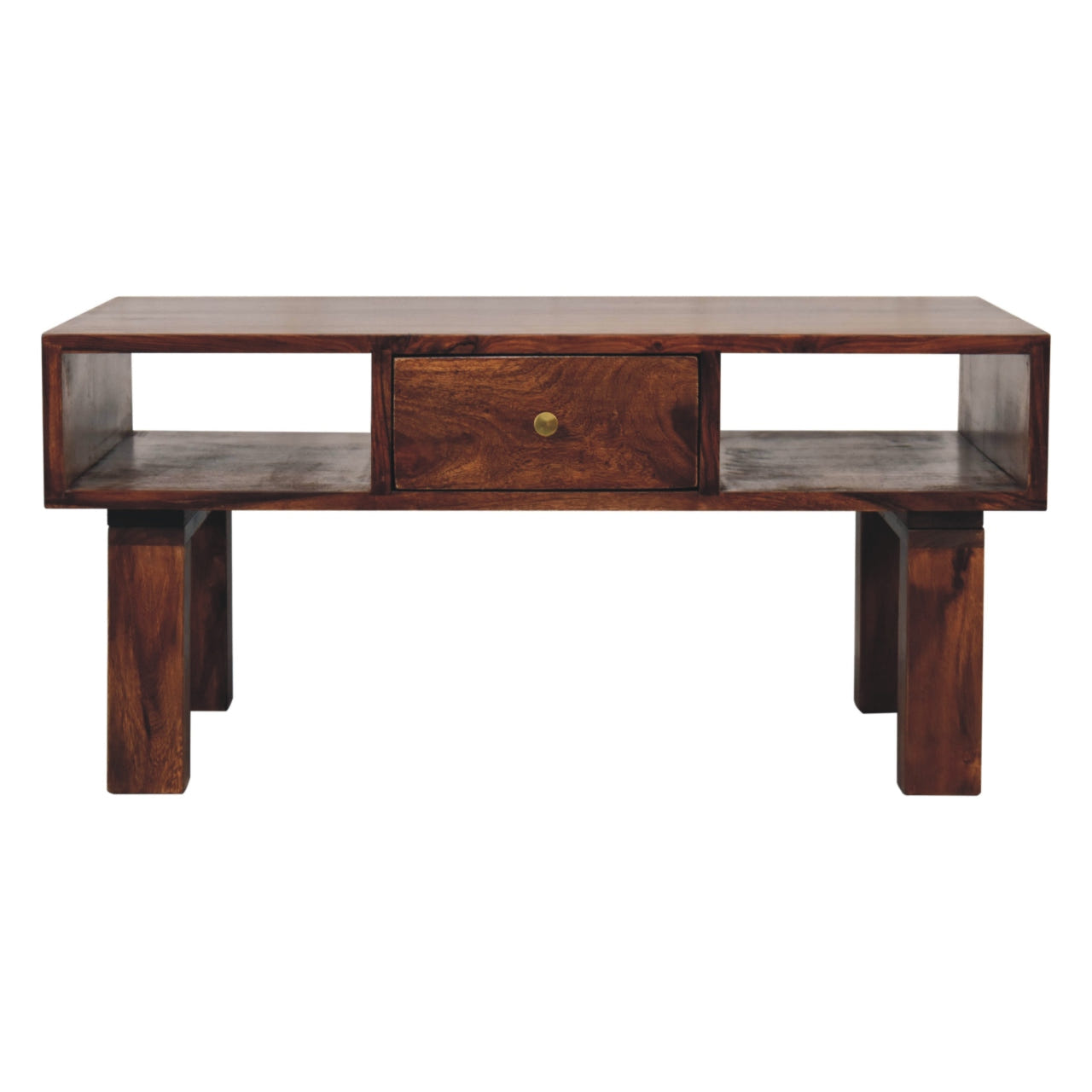 Tula Coffee Table | Chestnut Solid Mango Wood