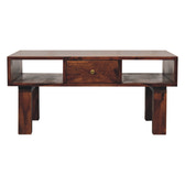 Tula Coffee Table | Chestnut Solid Mango Wood