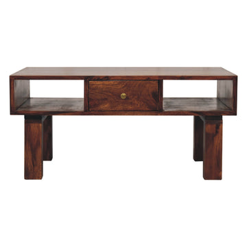 Tula Coffee Table | Chestnut Solid Mango Wood