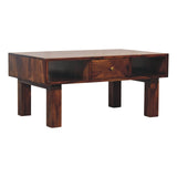 Tula Coffee Table | Chestnut Solid Mango Wood