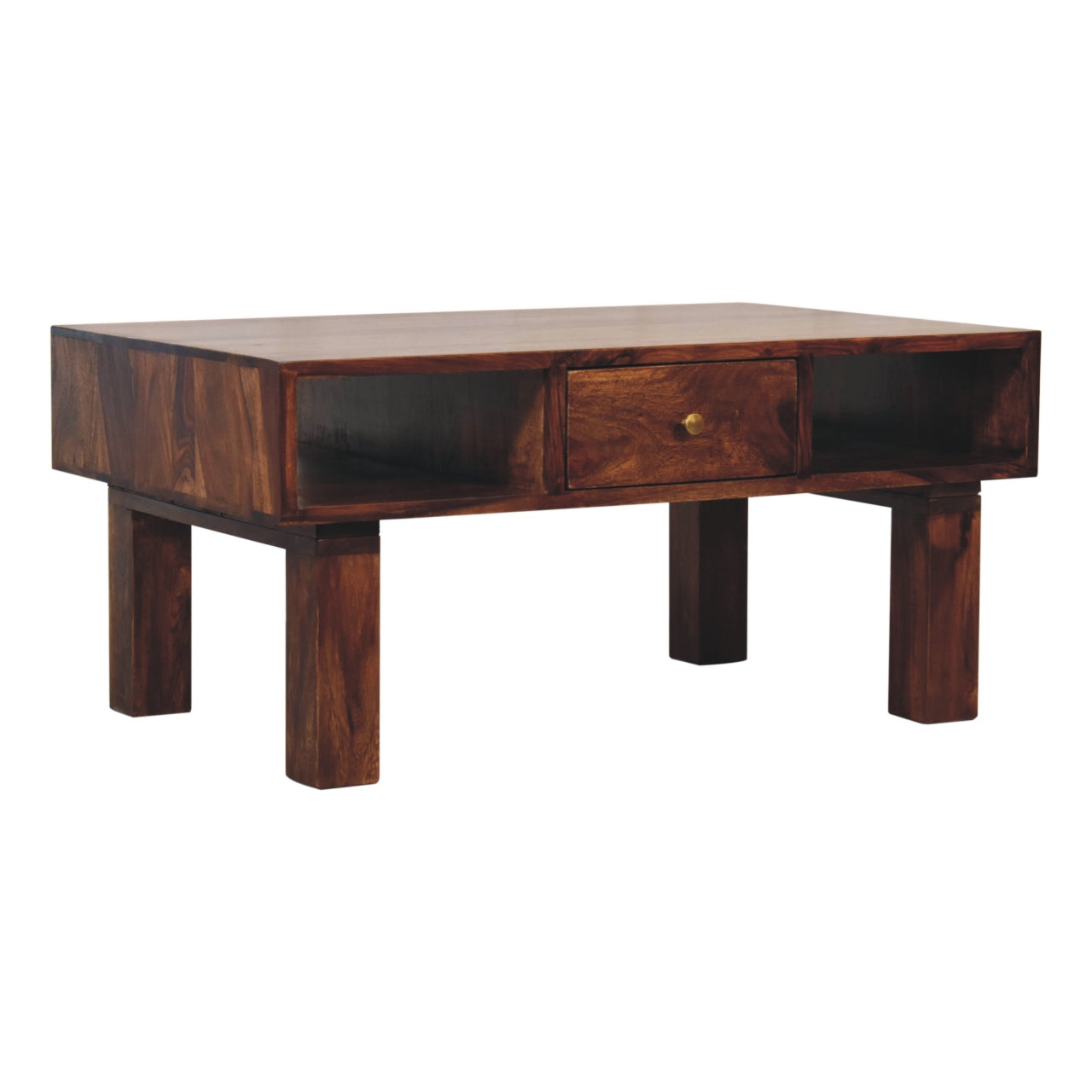 Tula Coffee Table | Chestnut Solid Mango Wood
