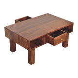 Tula Coffee Table | Chestnut Solid Mango Wood