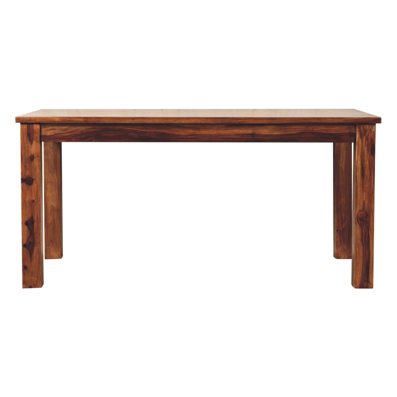 Tula Dining Table | Chestnut Solid Mango Wood