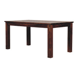 Tula Dining Table | Chestnut Solid Mango Wood