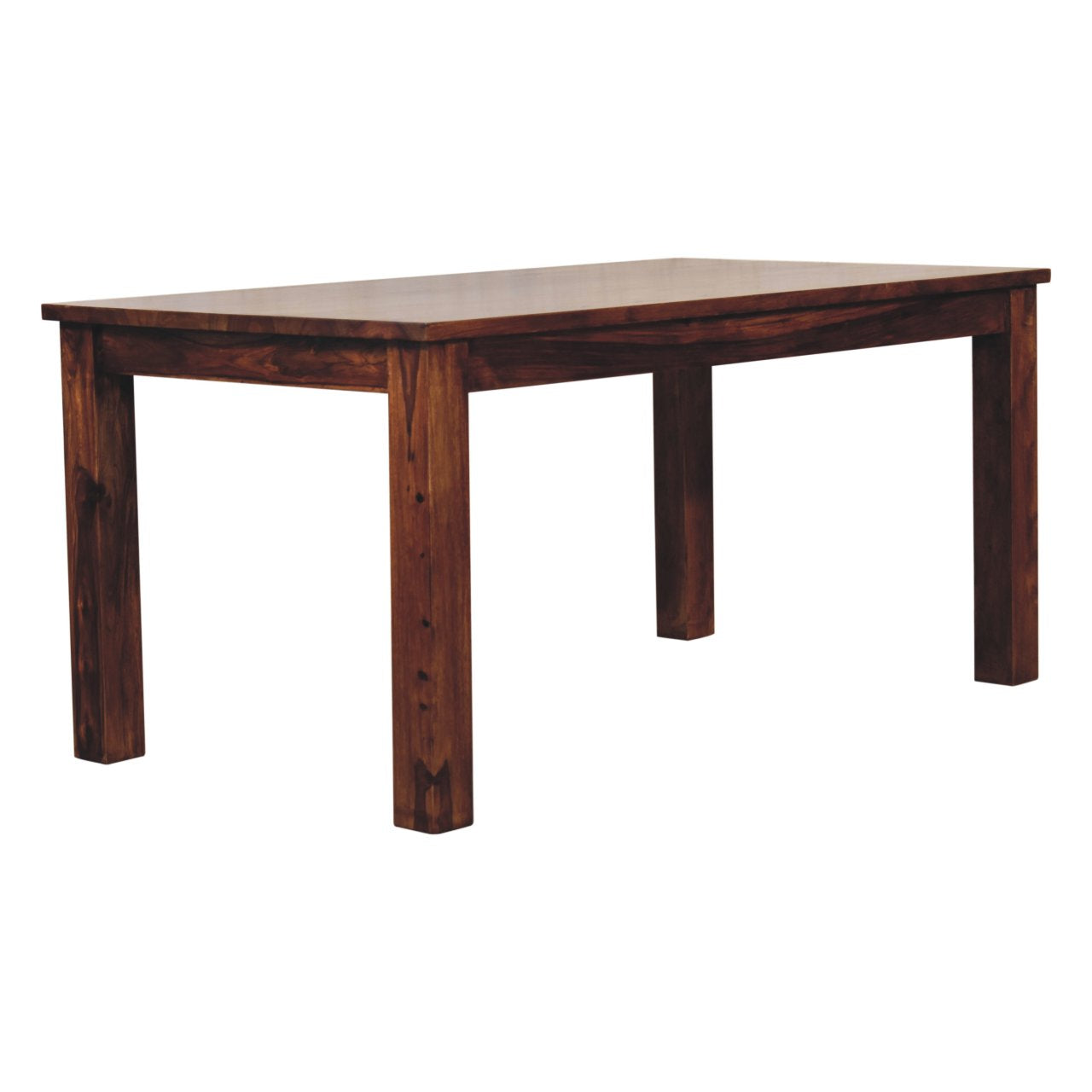 Tula Dining Table | Chestnut Solid Mango Wood