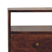 Tula Bedside Table | Chestnut Solid Mango Wood