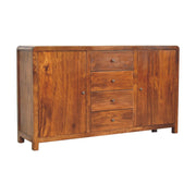 Aspen Sideboard Chest of Drawers | Chestnut Solid Mango Wood