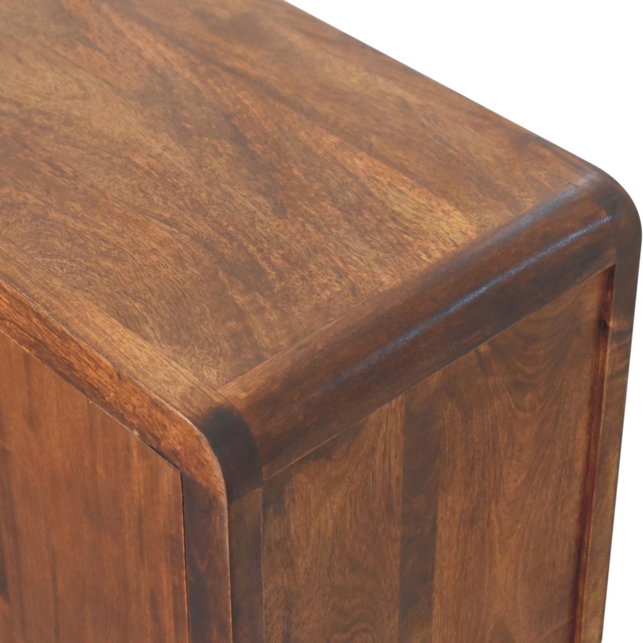 Aspen Sideboard Chest of Drawers | Chestnut Solid Mango Wood