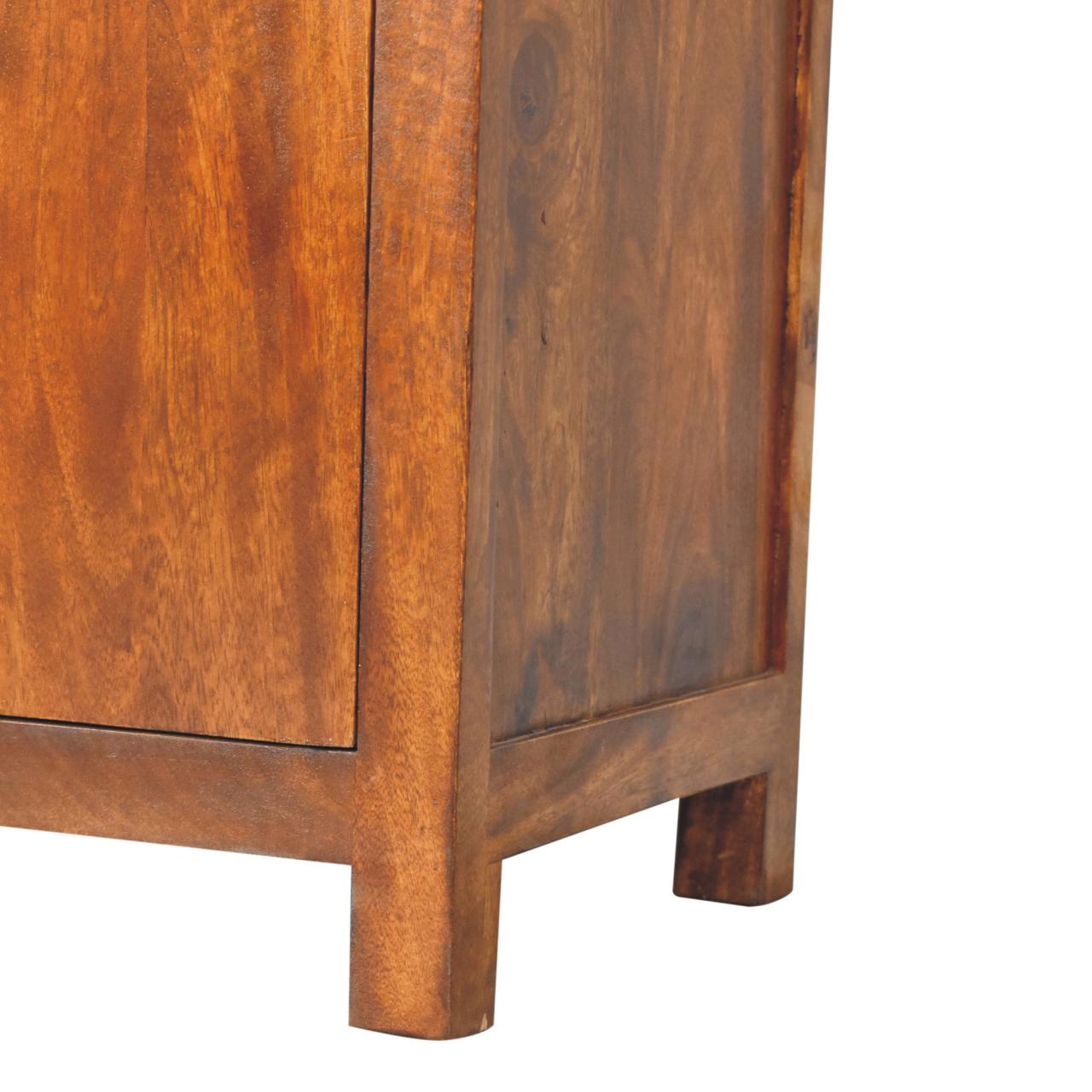 Aspen Sideboard Chest of Drawers | Chestnut Solid Mango Wood