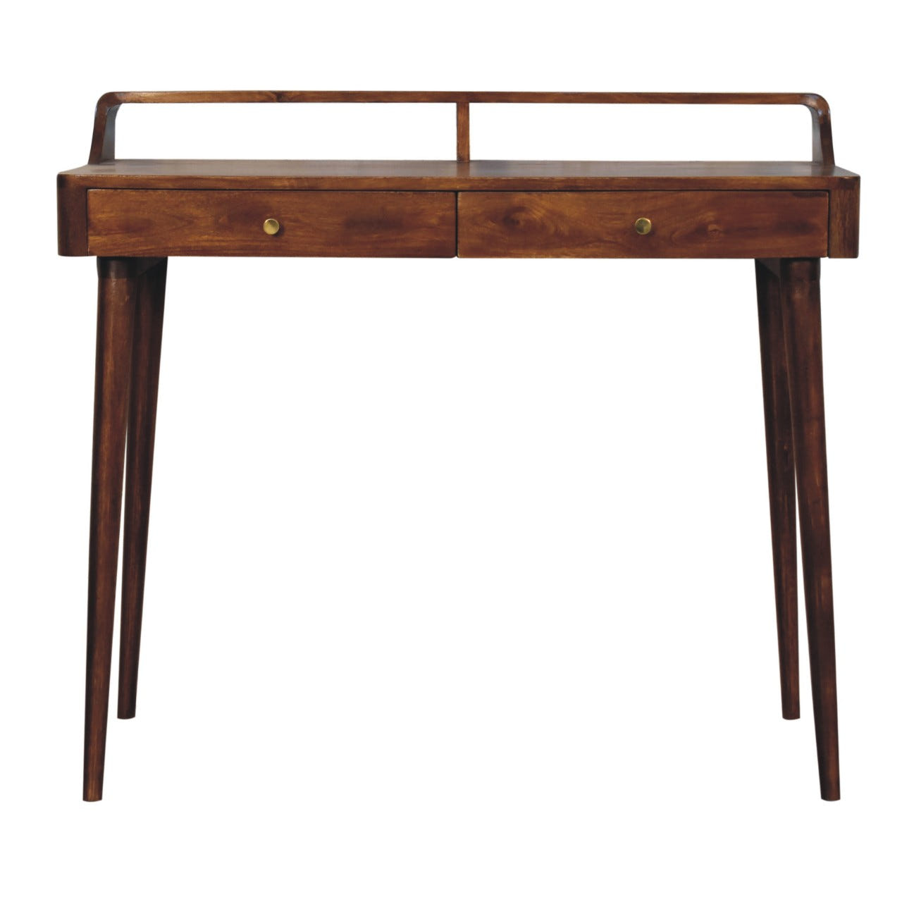 Elevated Chestnut Chest of Drawers