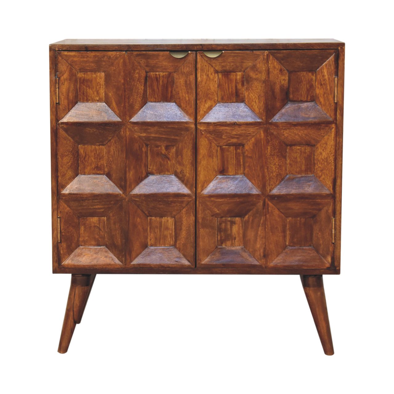 Quad Chest of Drawers | Chestnut Solid Mango Wood