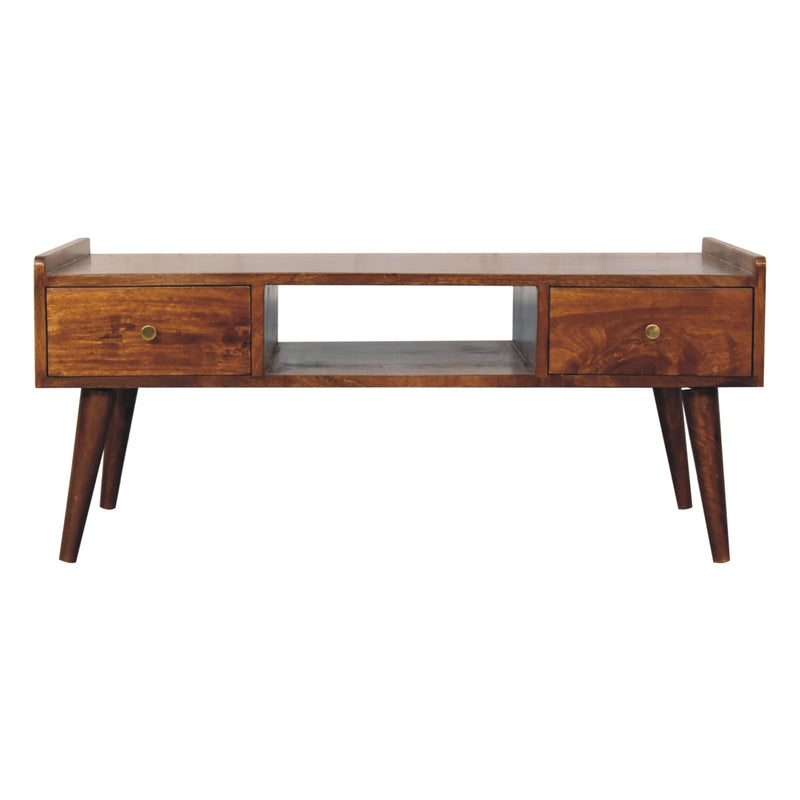 Elevated Chestnut Coffee Table