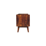 Open-top Chestnut Media Unit