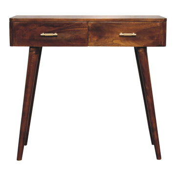 Chestnut T-Bar Chest of Drawers
