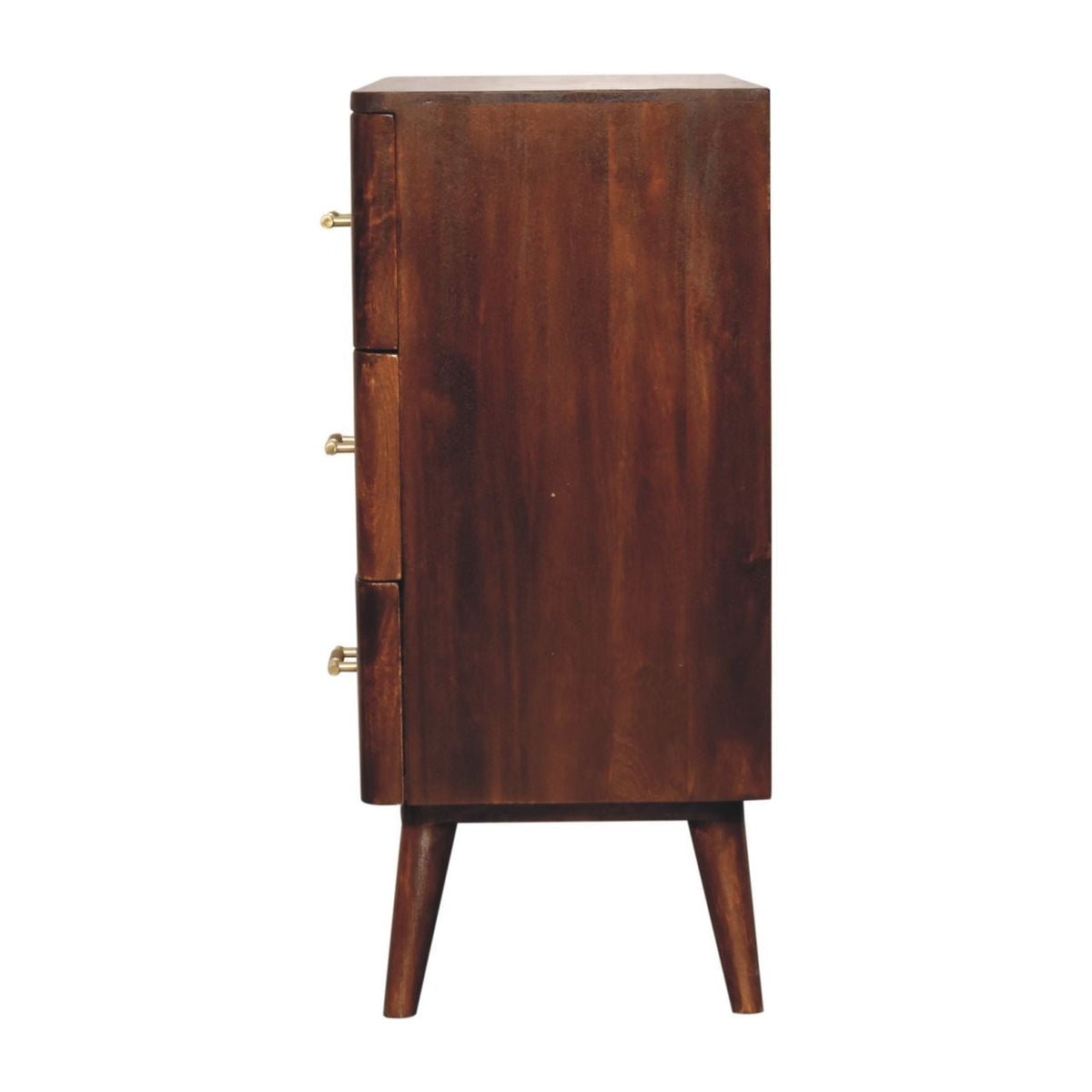 Chestnut T-Bar Chest of Drawers