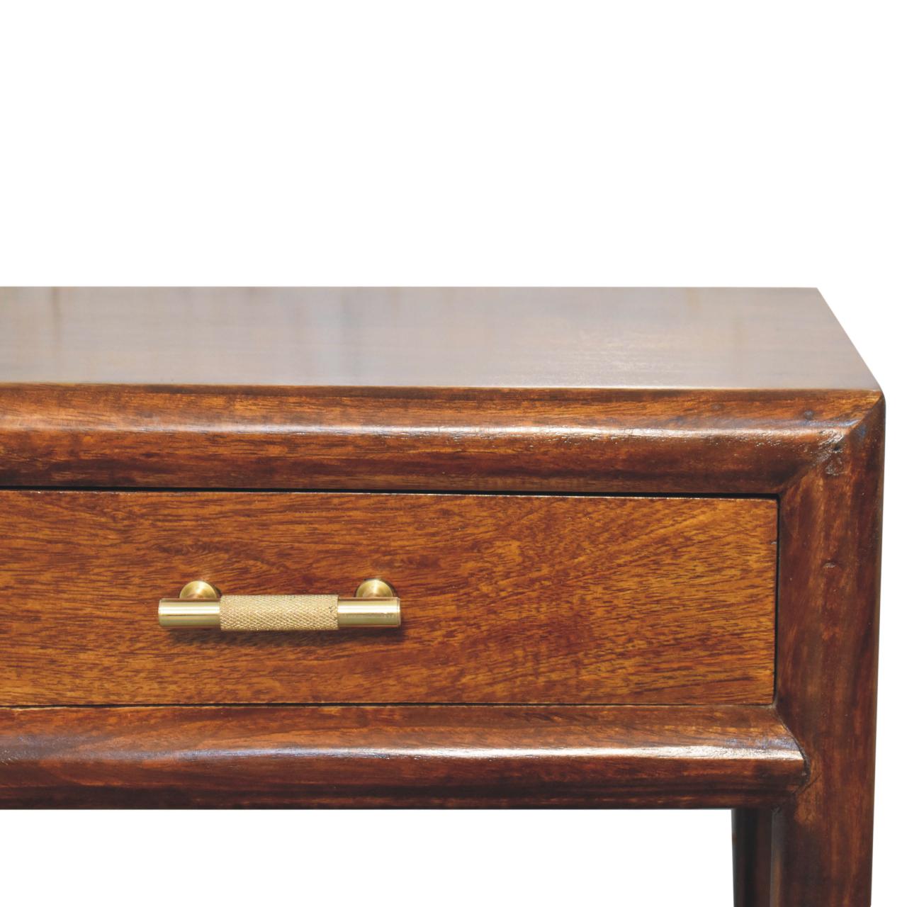 Regency Woven Shelf Nightstand