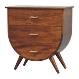Agra Chest of Drawers | Chestnut Solid Mango Wood