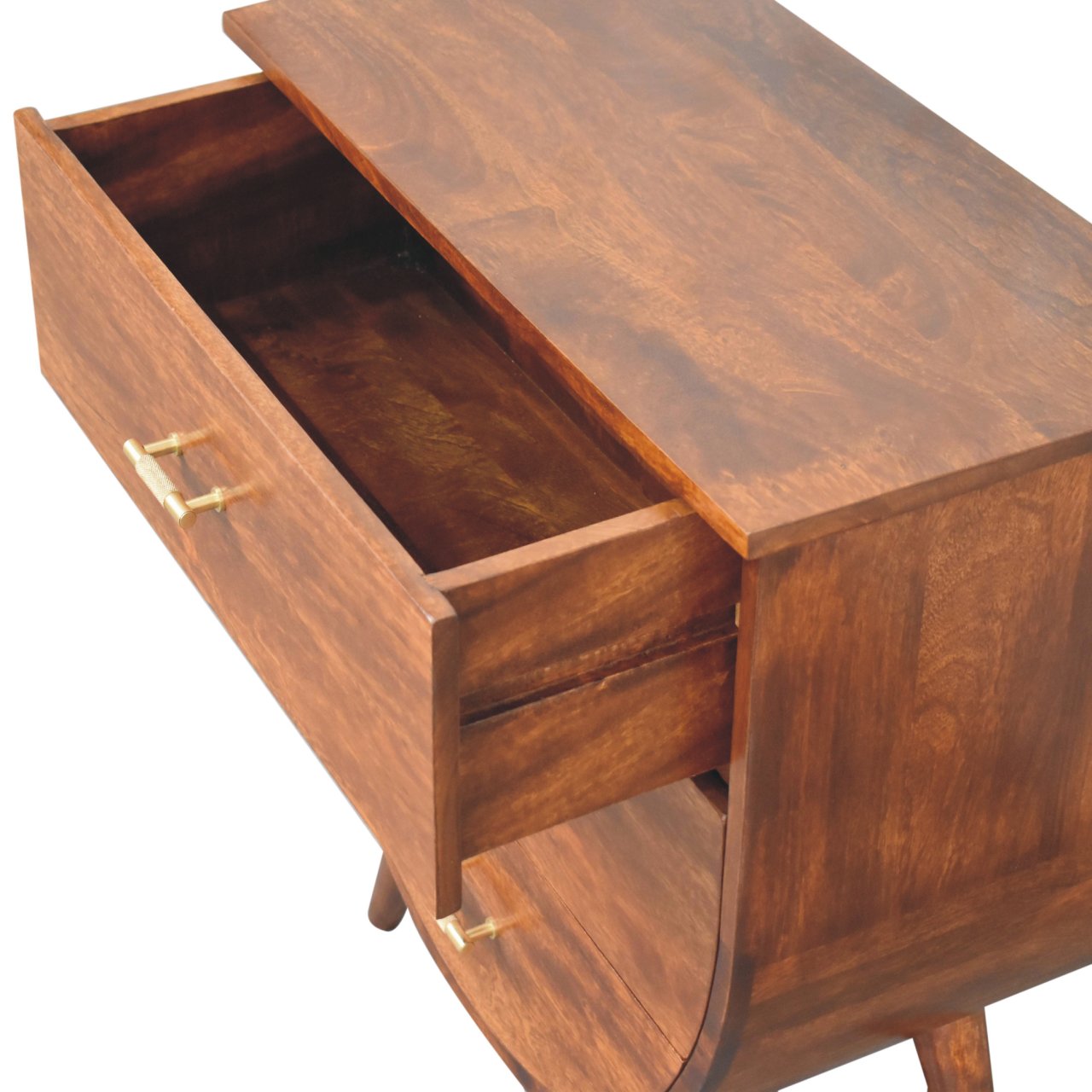 Agra Chest of Drawers | Chestnut Solid Mango Wood