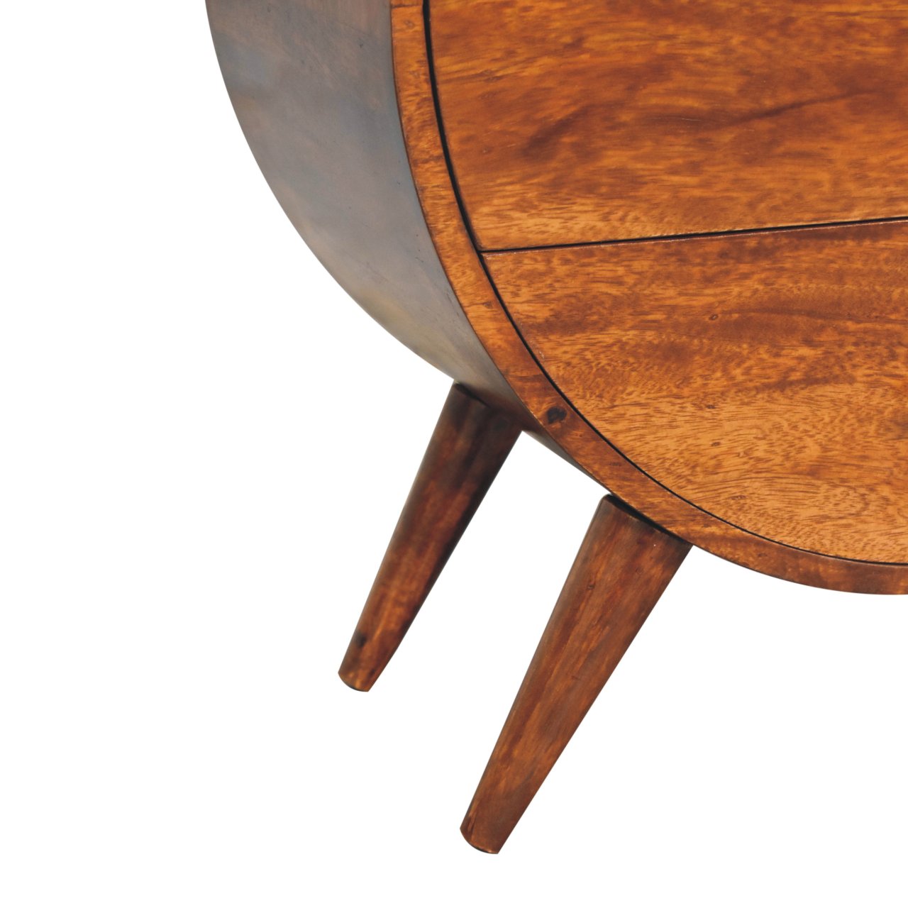 Agra Chest of Drawers | Chestnut Solid Mango Wood