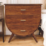 Agra Chest of Drawers | Chestnut Solid Mango Wood