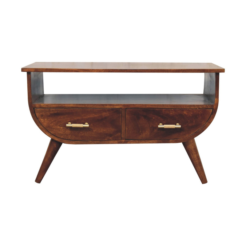 Agra Coffee Table | Chestnut Solid Mango Wood
