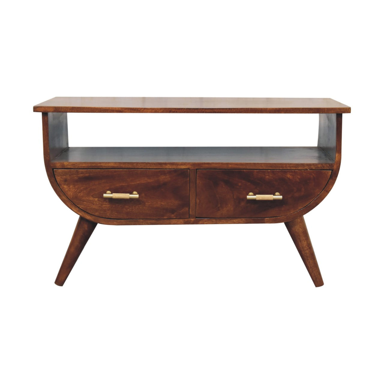 Agra Coffee Table | Chestnut Solid Mango Wood