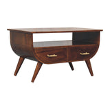 Agra Coffee Table | Chestnut Solid Mango Wood