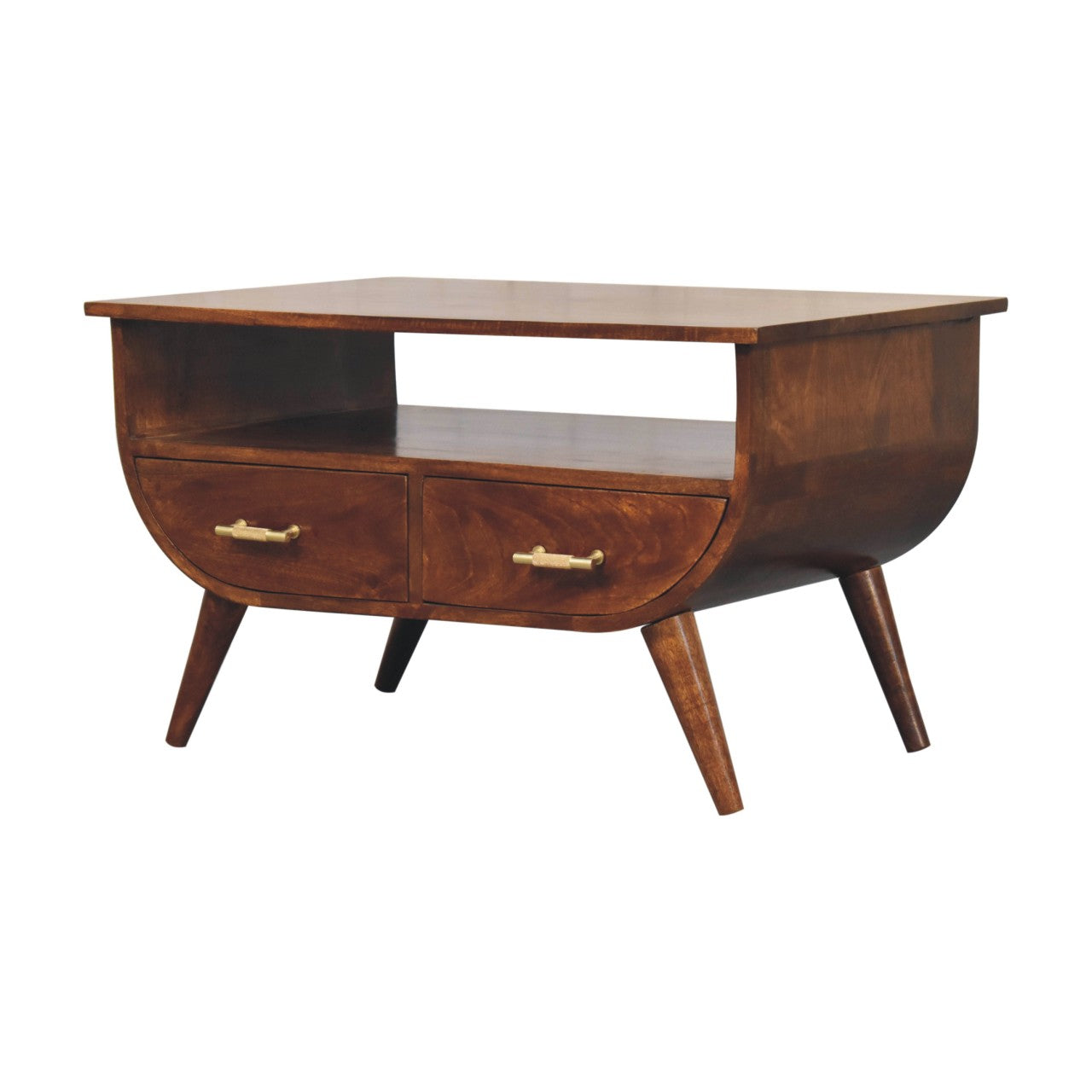 Agra Coffee Table | Chestnut Solid Mango Wood