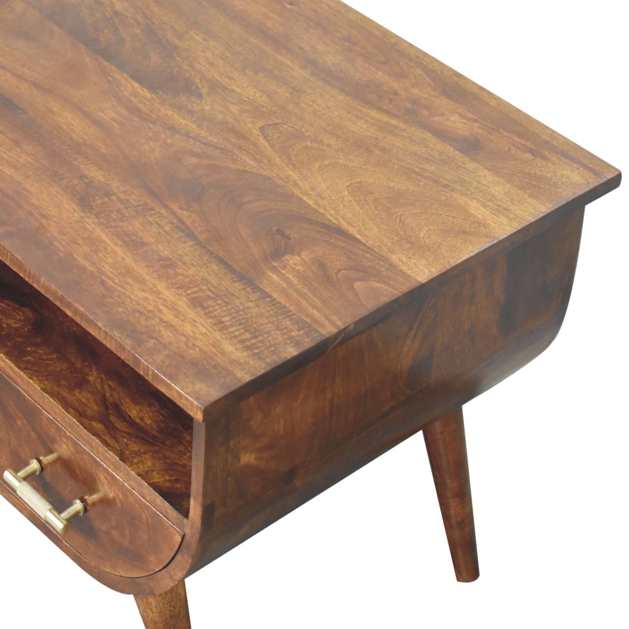 Agra Coffee Table | Chestnut Solid Mango Wood
