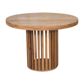 Ariella Round Dining Table | Oak Solid Mango Wood