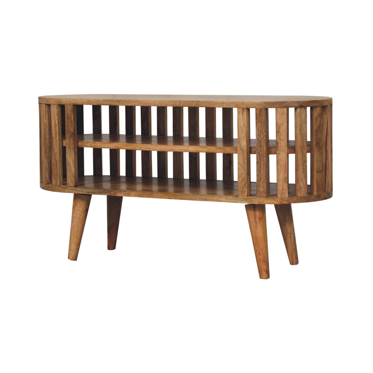 Mini Ariella TV Media Unit | Oak Mango Wood