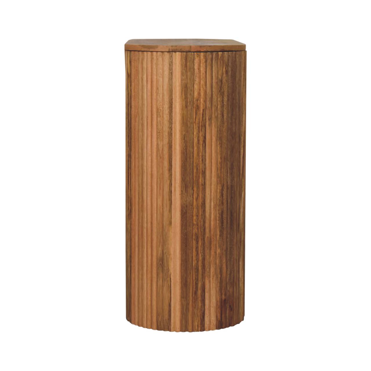 Soba Straight Console Table | Oak Solid Mango Wood