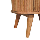 Soba Nordic Bedside Table | Oak Mango Wood