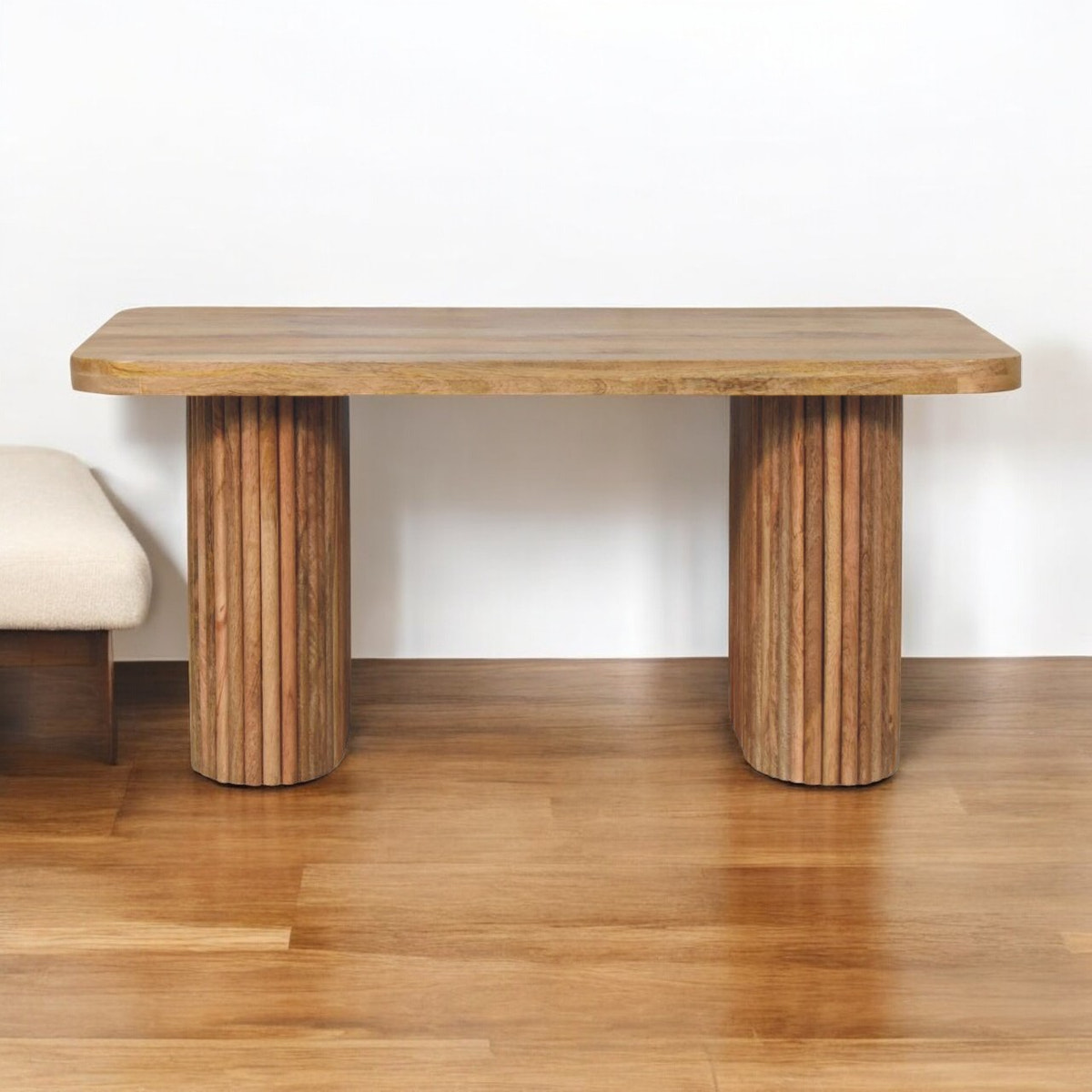 Soba Bench | Oak Solid Mango Wood