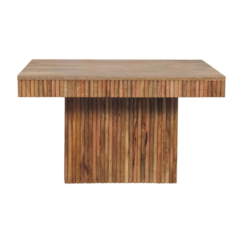 Soba Chunky Coffee Table | Oak Solid Mango Wood