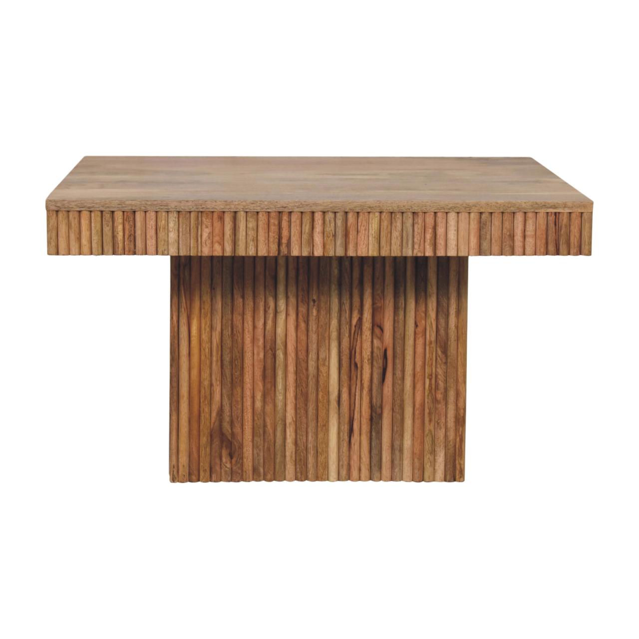 Soba Chunky Coffee Table | Oak Solid Mango Wood