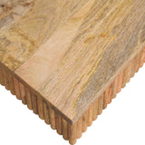 Soba Chunky Coffee Table | Oak Solid Mango Wood