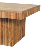 Soba Chunky Coffee Table | Oak Solid Mango Wood