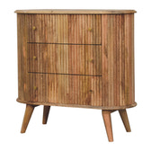 Soba Nordic Chest of Drawers | Oak Solid Mango Wood