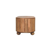 Soba Ball Open Coffee Table | Oak Solid Mango Wood