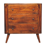 Bera Chest of Drawers | Chestnut Mango Wood