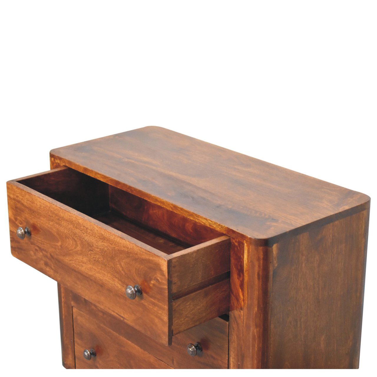 Bera Chest of Drawers | Chestnut Mango Wood