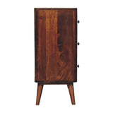 Bera Chest of Drawers | Chestnut Mango Wood
