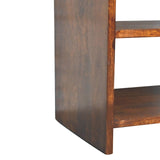 Aspen Open Bedside Table | Chestnut Mango Wood