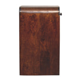 Aspen Open Bedside Table | Chestnut Mango Wood