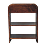 Aspen Open Bedside Table | Chestnut Mango Wood