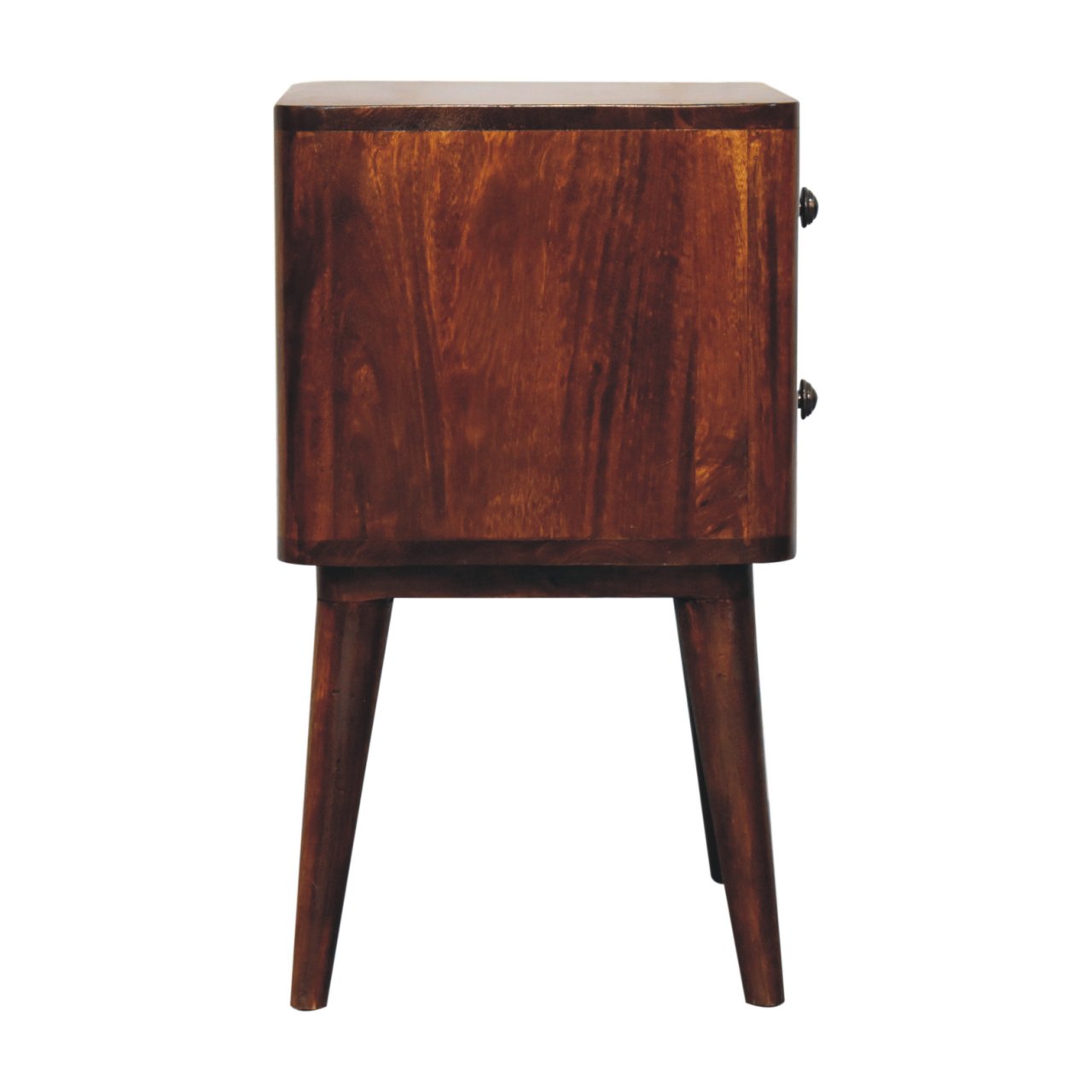 Bera Bedside Table | Chestnut Solid Mango Wood