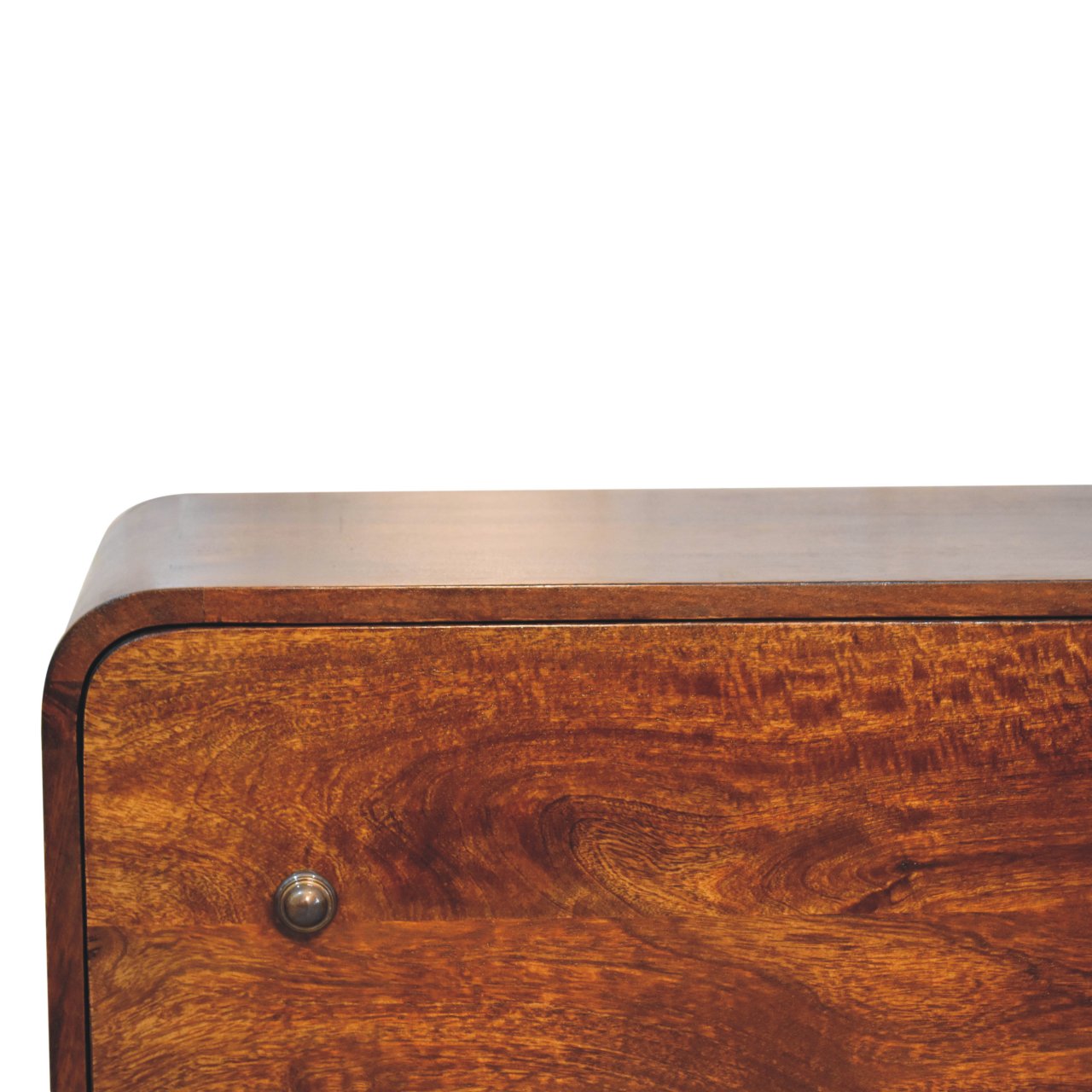 Aspen Slim Chest of Drawers | Chestnut Mango Wood