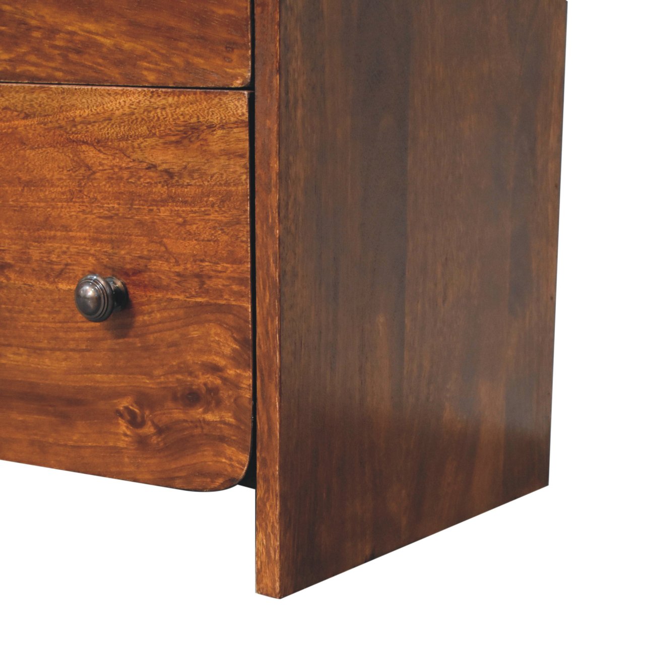 Aspen Slim Chest of Drawers | Chestnut Mango Wood
